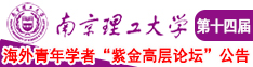 大鸡巴狂操美女逼逼南京理工大学第十四届海外青年学者紫金论坛诚邀海内外英才！